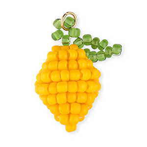 BY31® Glass seed beads charms lemon Warm Yellow-Green