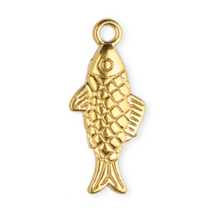 Stainless Steel Charm Enamel Fish Silver Orange Black Silver Orange Black Approx 28X9Mm 17Mm