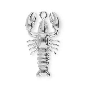 Stainless Steel Charms Lobster Silver Silver Approx 285X155Mm 18Mm